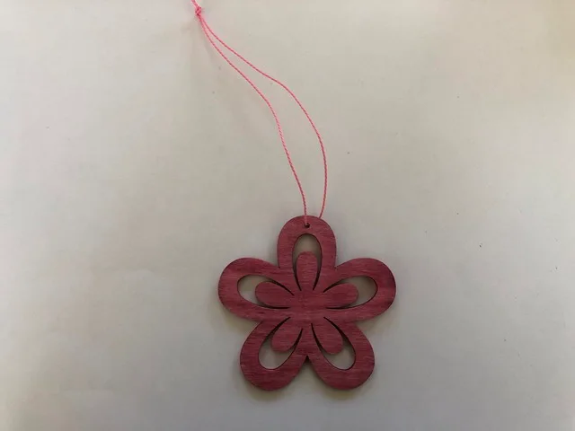 Wooden flower