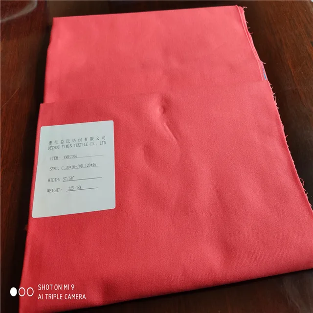 Cotton spandex fabric