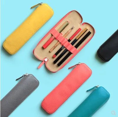 Small leather goods pencial case gift factory classic eco leather handbag&wallet SLG 2020 2021 new design fashion fabric color business leisure