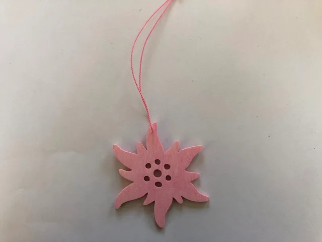 Wooden flower