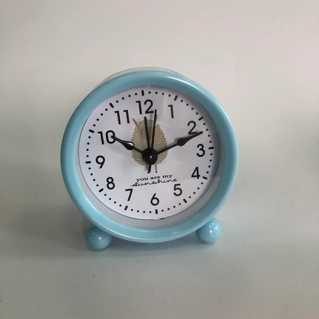 Mini plastic alarm clock