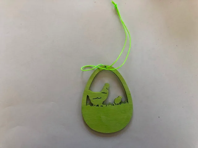Wooden eggs