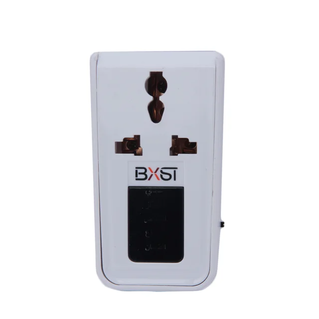BX-V057 AVS 13 High Quality AC220V White Single Phase Refrigerator Guard Voltage Protector, protector surge for equipment
