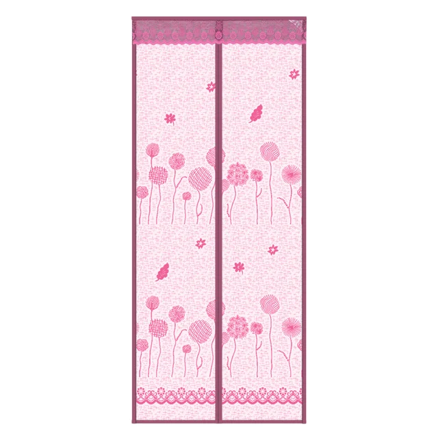 Magnetic door screen