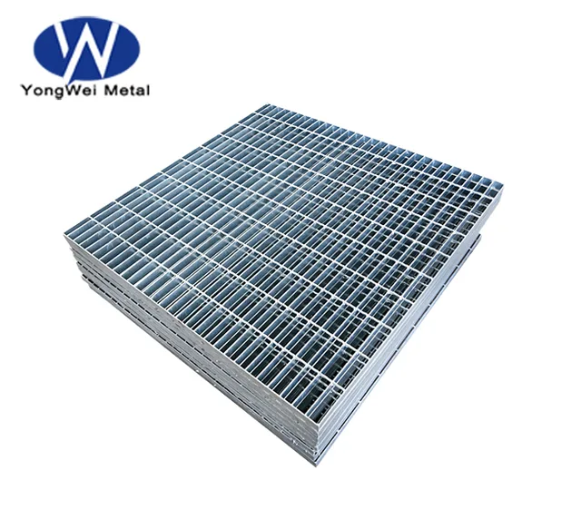 Steel Grating Mesh Hot Dipped Galvanized Grating Sheet Steel Grating Panel