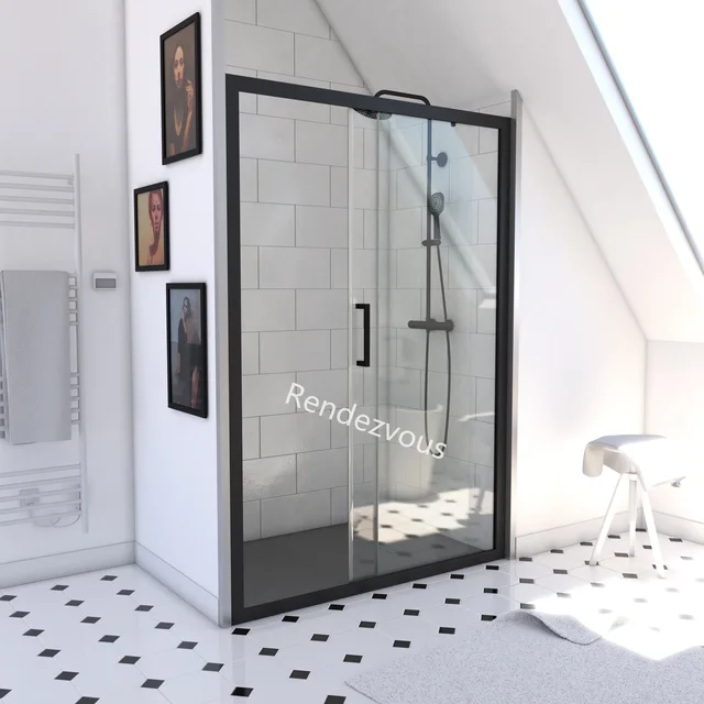Shower glass door，shower room，shower enclosure
