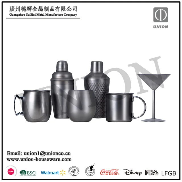 Factory direct sale Cocktail tools NEW Finish Bar tools Vintage effect cocktail kits