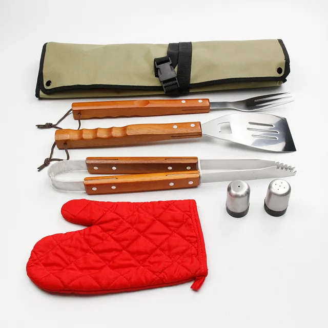 BBQ Tool set with Apron