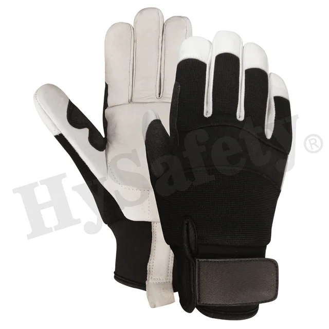 Anti vibration gloves, ISO10819 ,Antivibration glove,Leather glove,Kangaroo