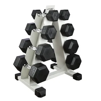 Rubber Hex Dumbbell