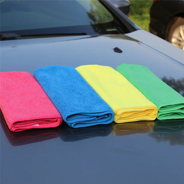 Multi-purpose microfiber cleaning cloth towel for car cleaning