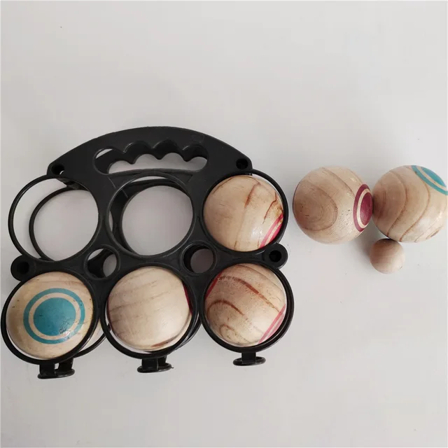 6pcs wooden petanque