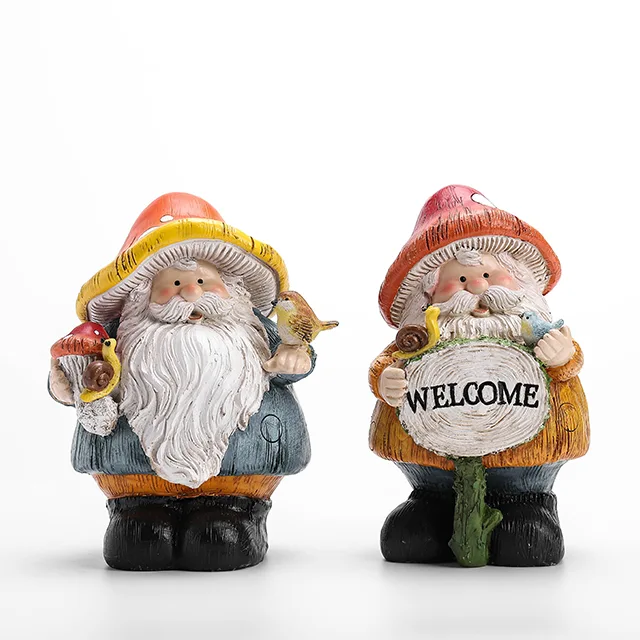 Polyresin Dwarf Deco