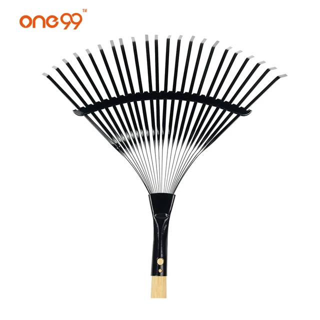 One99 2020 new style black fan lawn 22t hand tool household rake