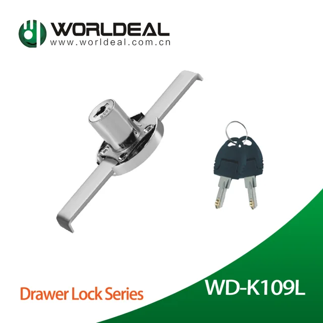 Computer key drawer lock