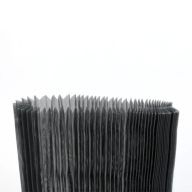 PPE pleated insect screen