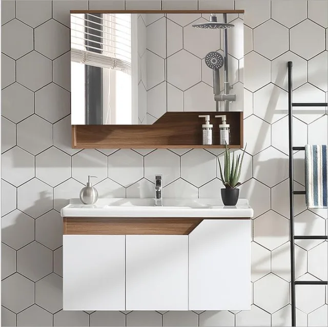 Modern simple bathroom cabinet