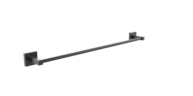 Aluminum matt black single bar