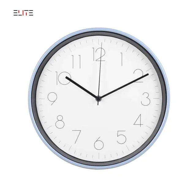 Metal quartz wall clock
