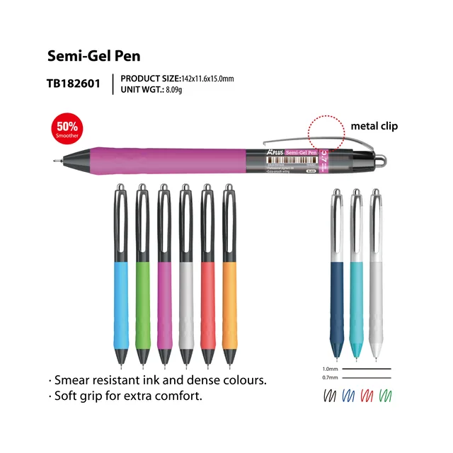 Semi-Gel Pen