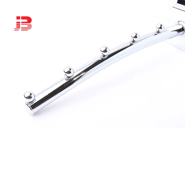 Wall mounted display 19 rod hook with 5 beads