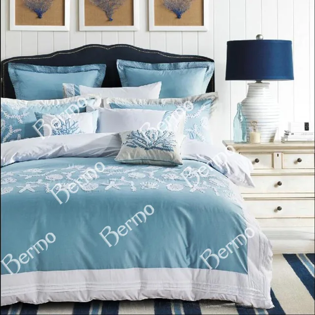 Cotton Embroidery Comforter Set