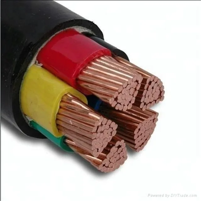 Stock supply 0.6/1 KV PVC or XLPE Insulated 4mm 6mm 10mm 16mm 25mm 35mm 50mm 70mm 95mm 120mm 150mm 185mm 240mm 300mm 4 core copper power cable