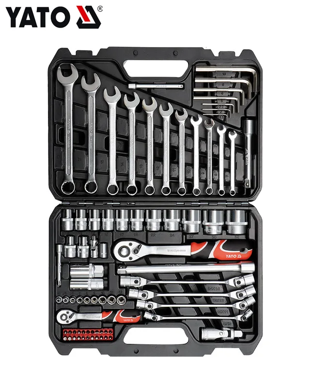 Socket Set 1/4" & 1/2" 77pcs