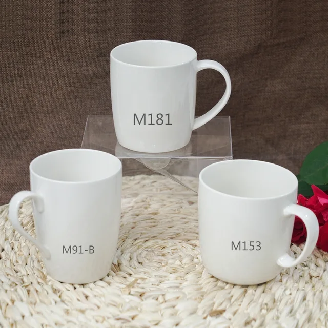 Ceramic mug porcelain mug whitebody