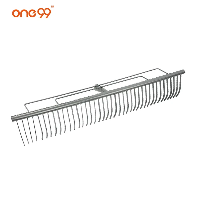 One99 New Design Farm Tools Steel Level Rake Bow Rake With 40 Spikes