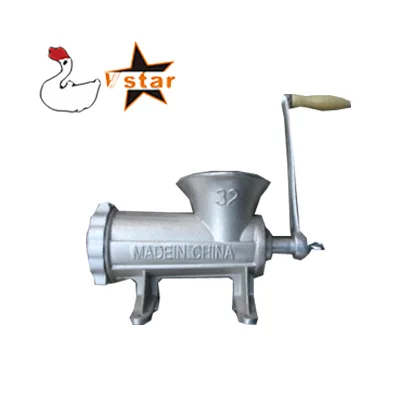Manual meat mincer