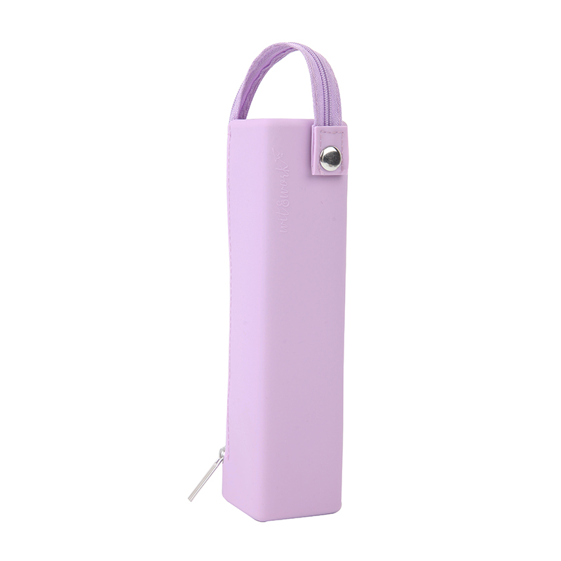 Silicone pencil bag