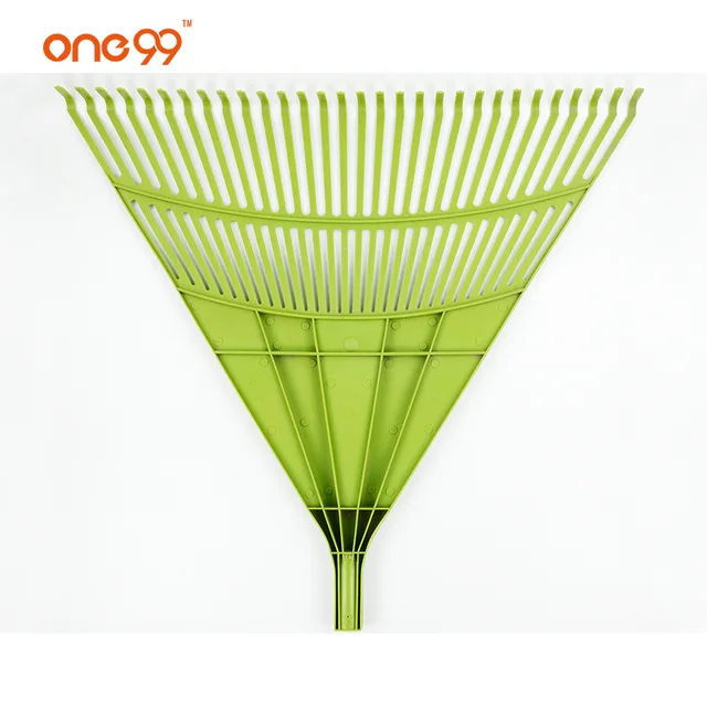 30 teeth plastic hand leaf rake for garden use