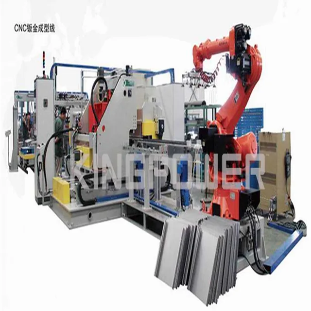 Chest freezer door panel cnc forming line