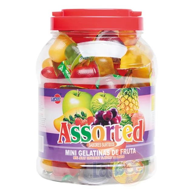 Jelly in round jar