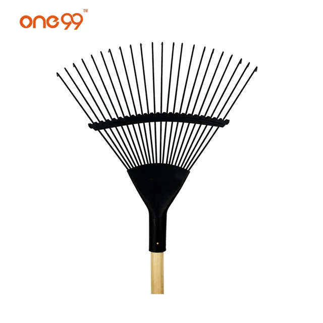 Gardening Iron Rake With 22 Steel Anti-Rust Wires