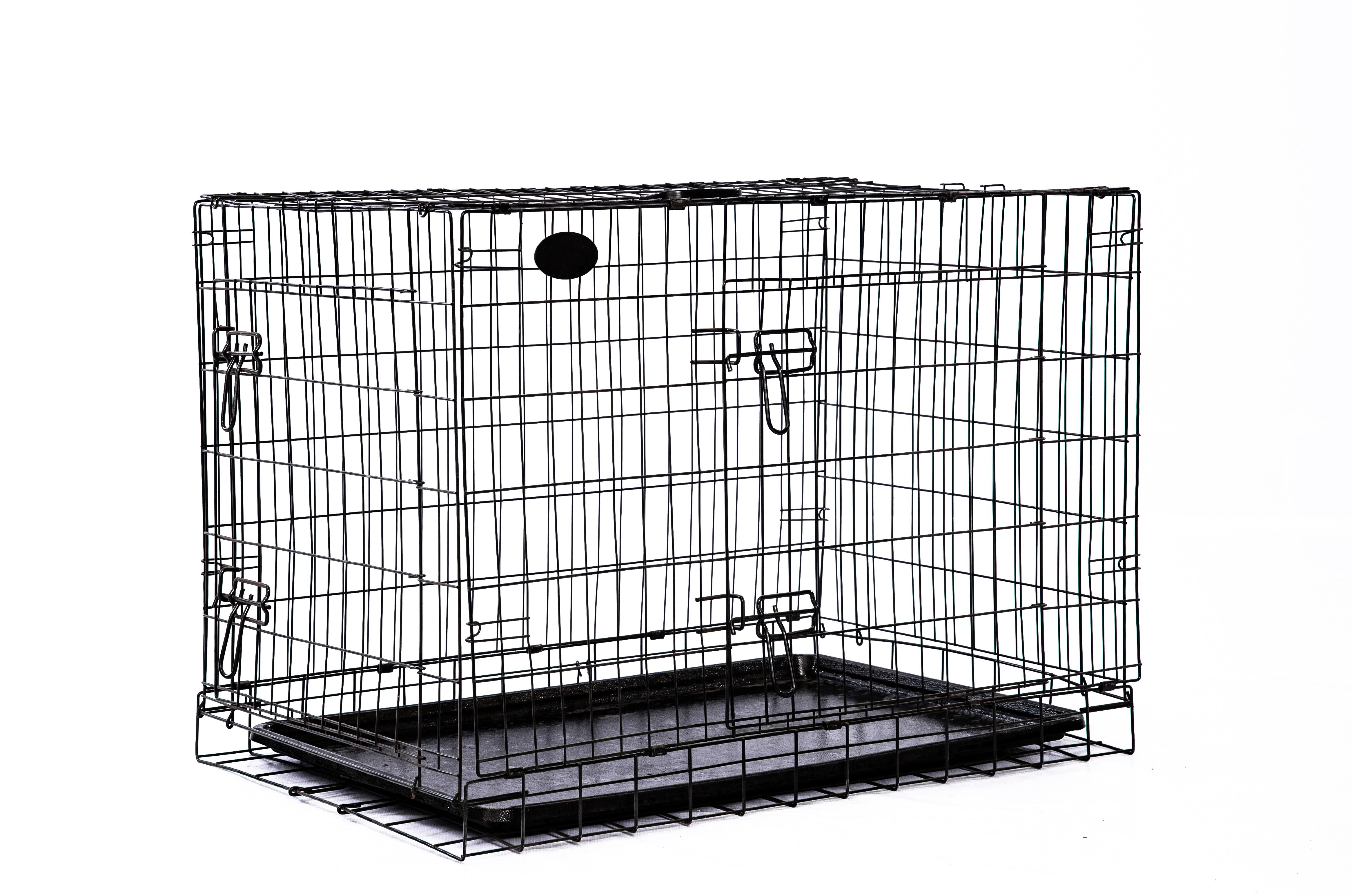 Fodable dog carrier， dog cage, dog crate, pet carrier