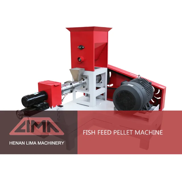 Fish feed pellet machine