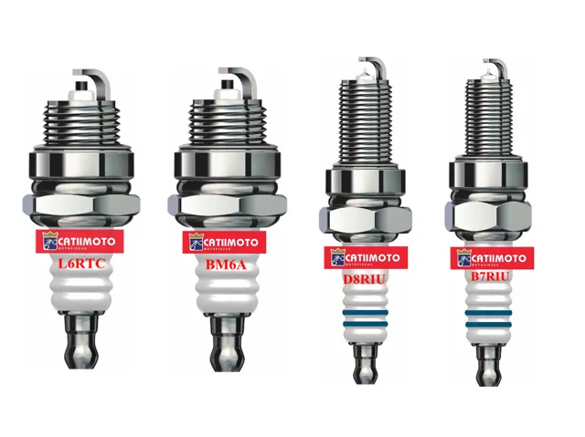 Motorcycle spark plug