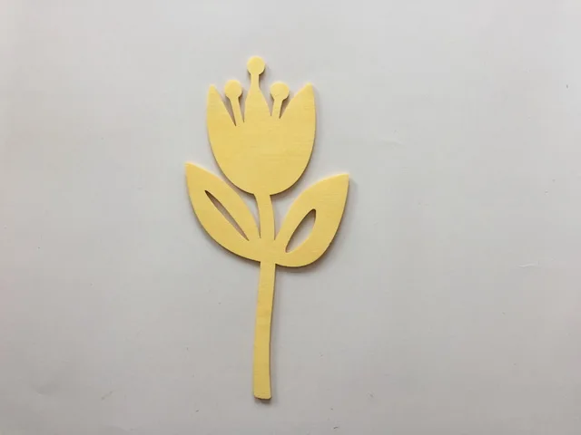 Wooden flower