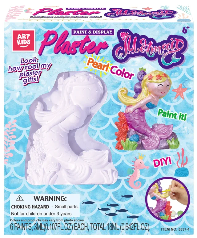 Plaster mermaid