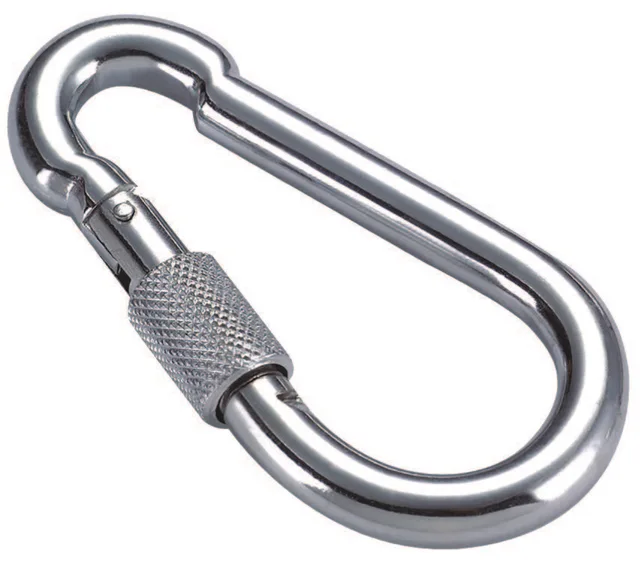Snap hook with screw,zinc plated