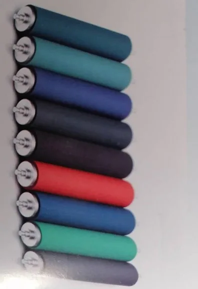 Industrial rubber roller