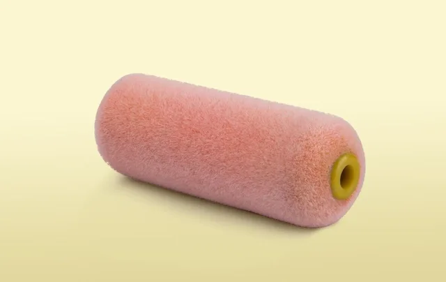 4" Flock foam mini roller