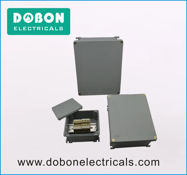 Aluminum junction box