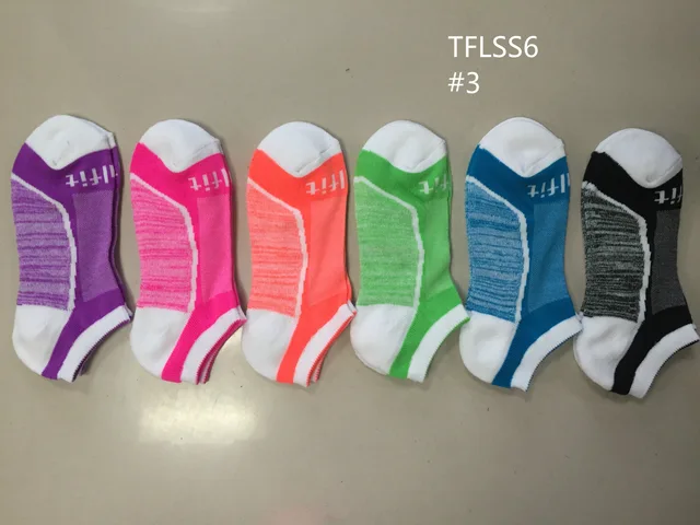 Womens sport no show socks half terry WHT