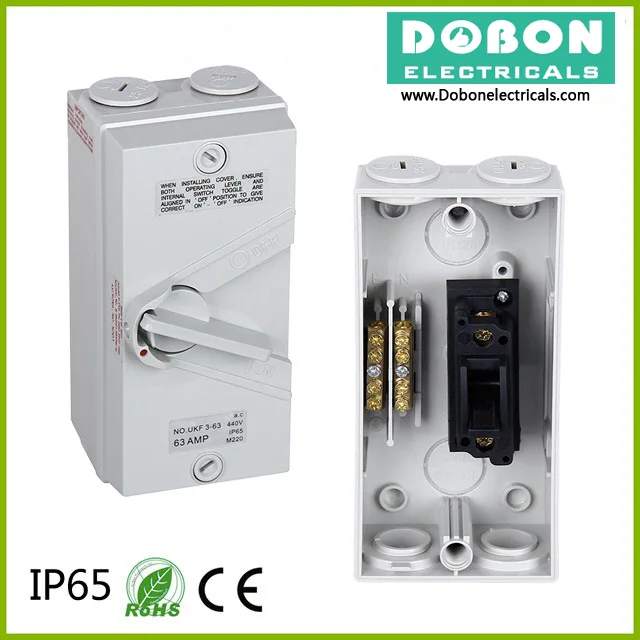 Waterproof isolator