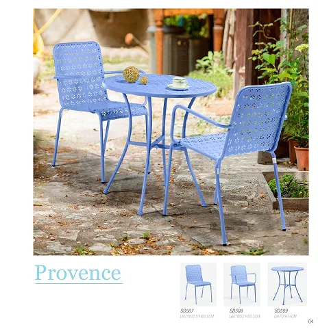 Bistol set steel furniture