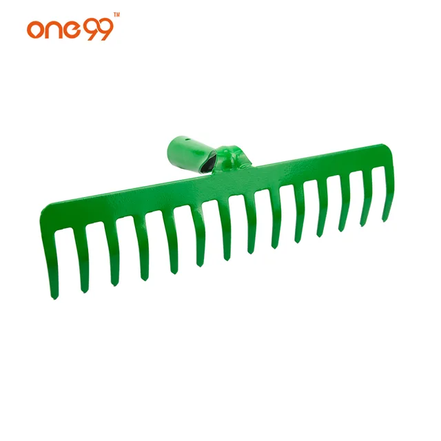 One99 Hot Sale Garden Farm Tools Soil Rake With 14 Tines