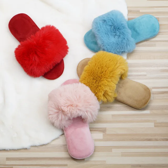 Fluffy Fur Slipper